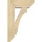 Ekena Millwork Imperial Slat Rough Sawn Bracket w/ Offset Brace, Douglas Fir, 8"W x 22"D x 34"H BKT0806X22X34IMP06RDF - alternate 2